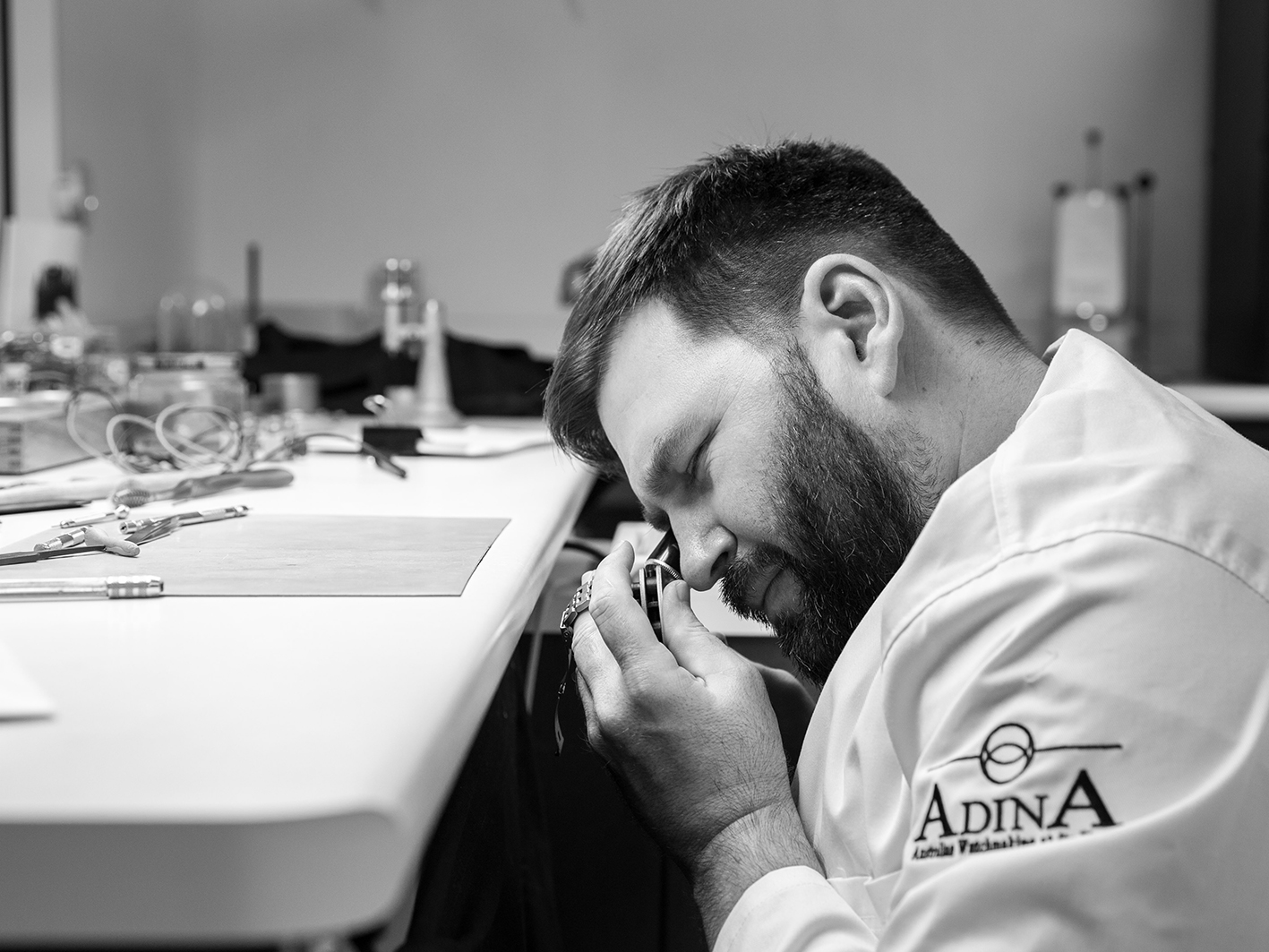 09 Sep Adina Workshop Adina Watches. Australian watchmaking at its finest, since 1971.