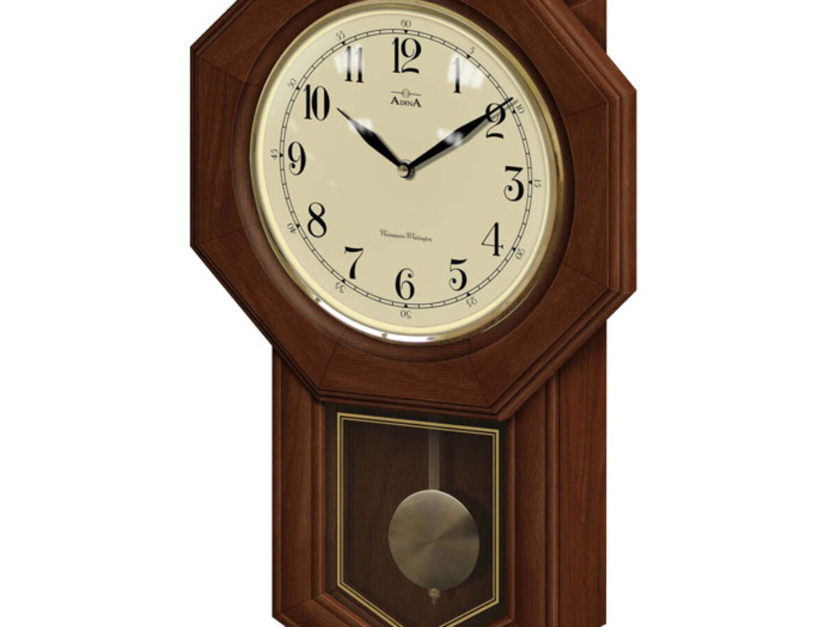 Adina Chiming Wall Clock CL201-A Iconic Australian Designed Clock