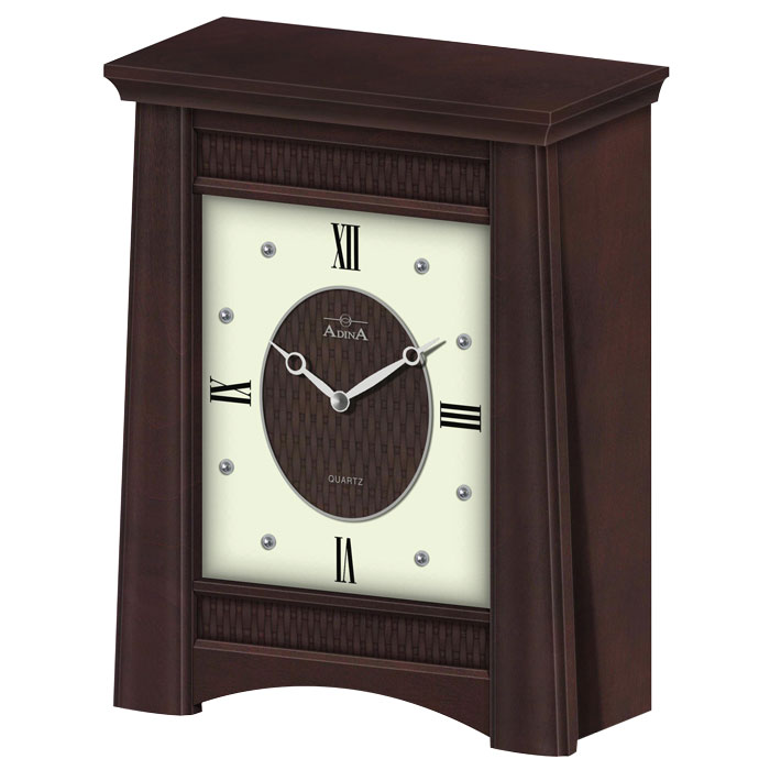 Adina Timber Mantle Clock CL07J-9519