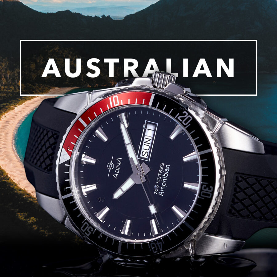Adina Amphibian dive watch NK167 P2AXS