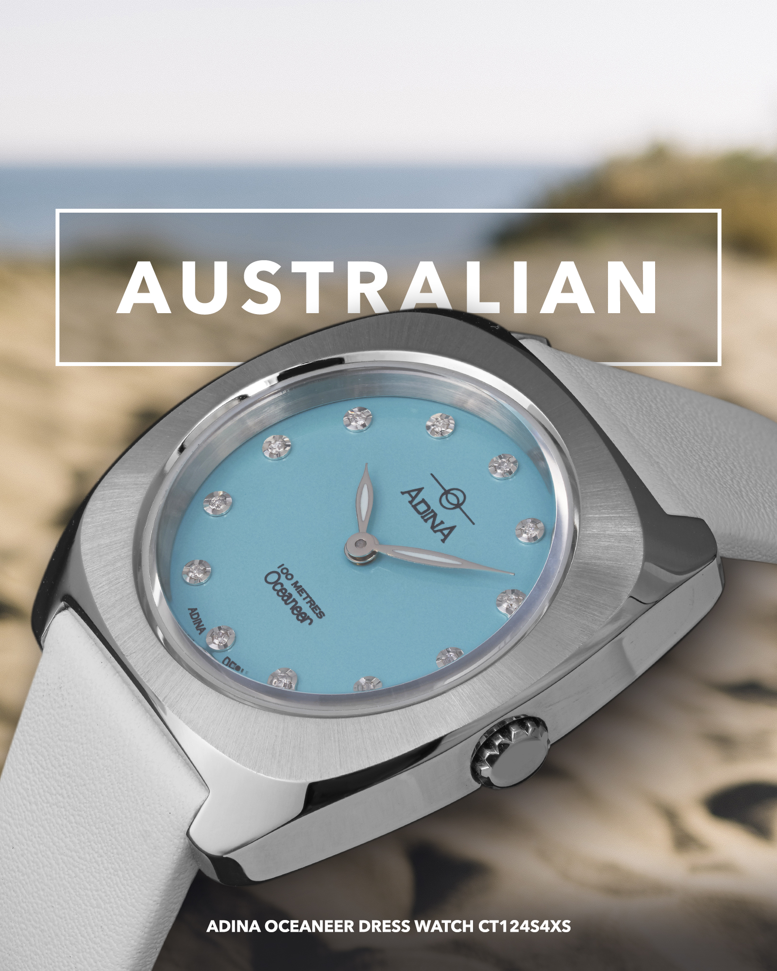 Buy Australian Adina Oceaneer Sports Dress Watch CT124 S4XS