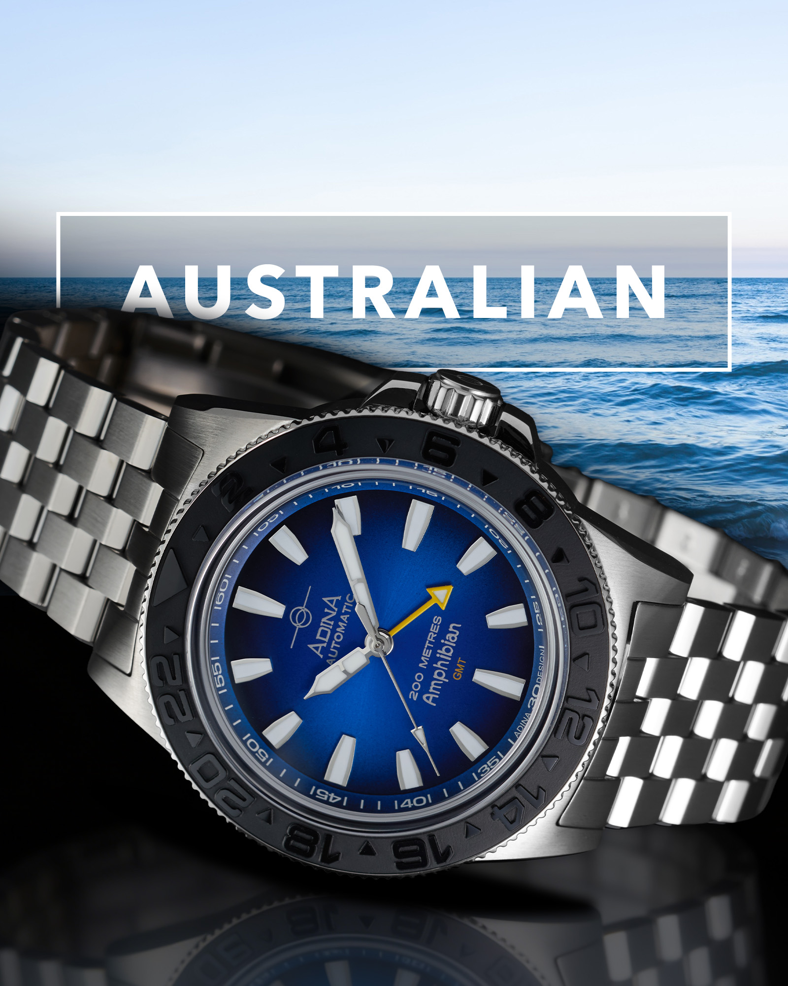 CT137 S6XB hero Buy Australian Adina Amphibian Automatic GMT Dive Watch CT137 S6XB