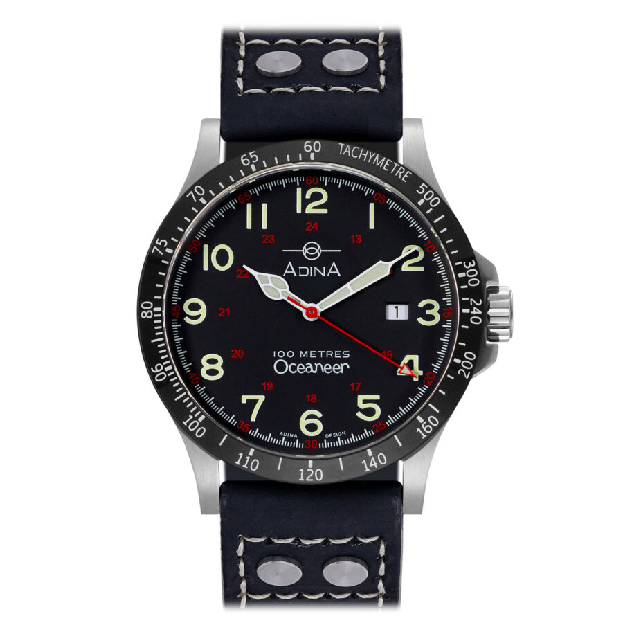 Adina Oceaneer automatic sports watch CT122 K2FS (leather strap)