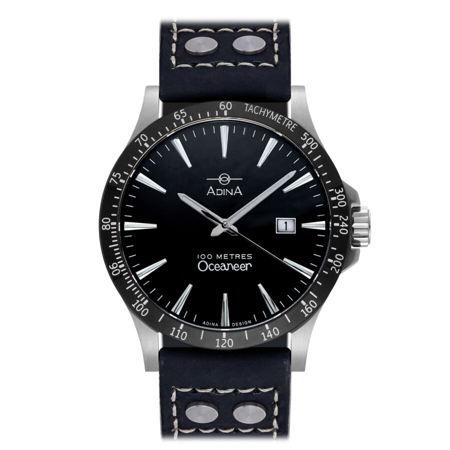 Adina Automatic Oceaneer Sports Watch CT122K2XS (leather strap)