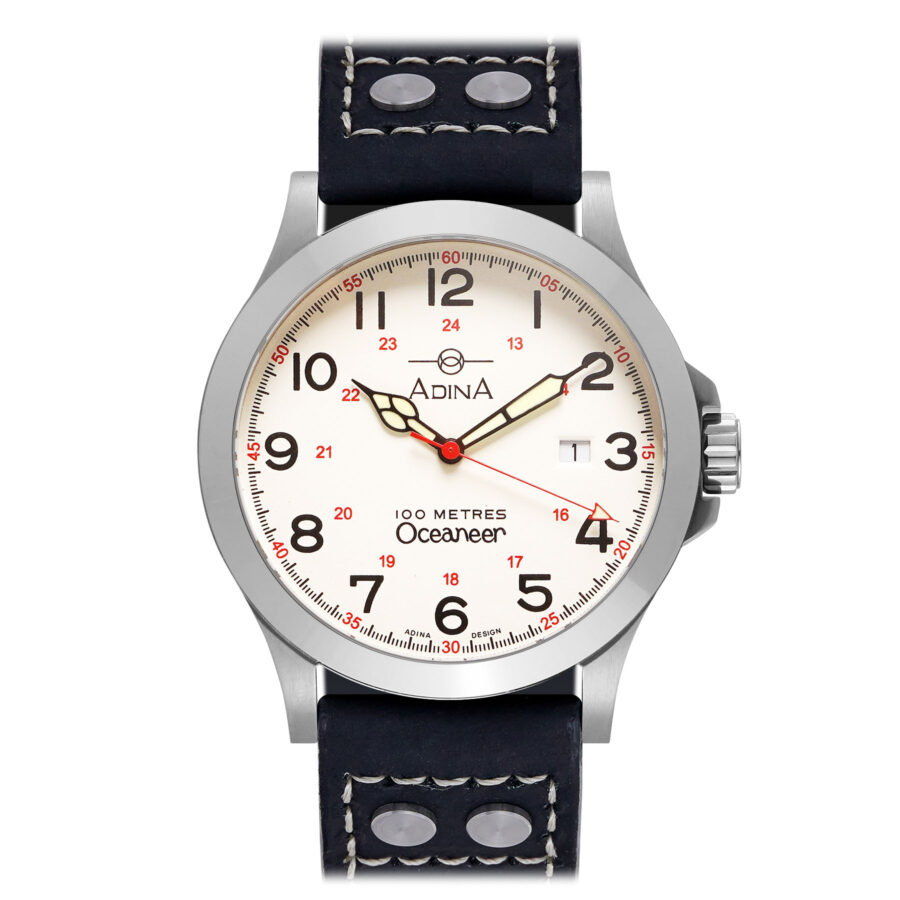 Adina Oceaneer automatic sports watch CT122 S1FS (leather strap)