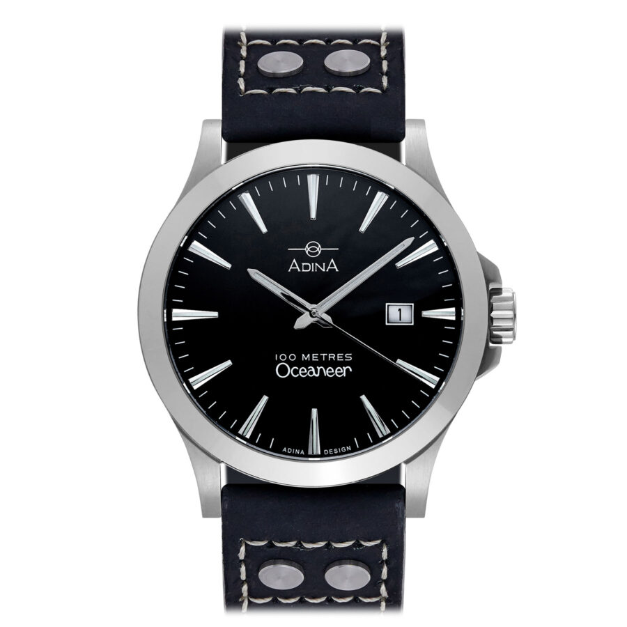 Adina Automatic Oceaneer Sports Watch CT122S2XS (leather strap)