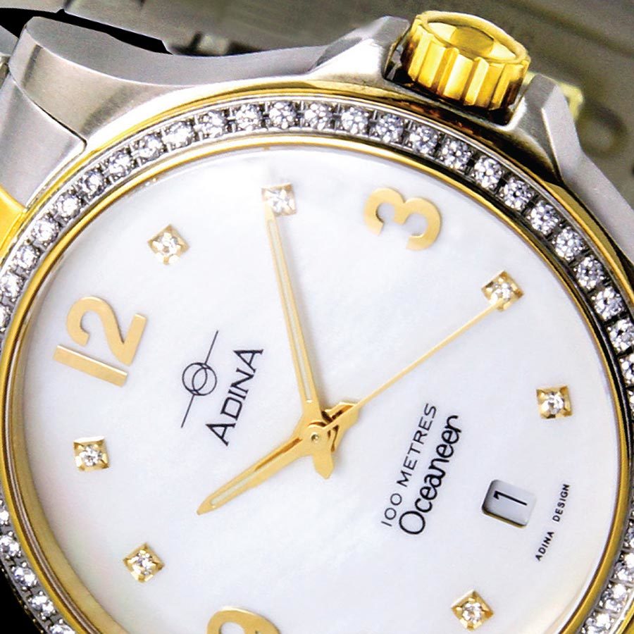 Adina Oceaneer Chronograph Sports Dress Watch NK174 T0XB