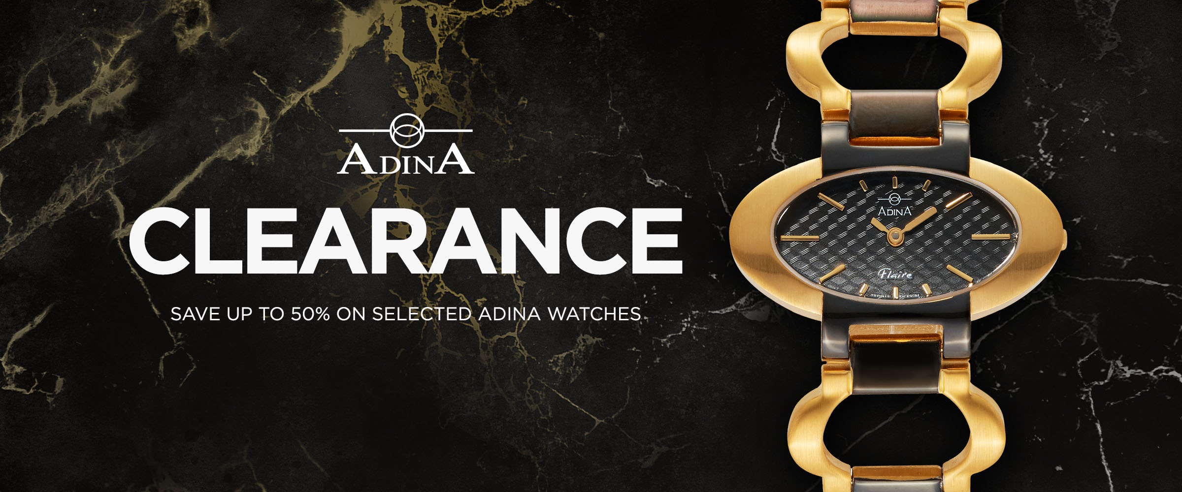 Clearance Women’s Adina Watches - Save up to 50% on selected Women's Adina Watches
