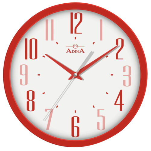 Red numbered Adina Wallclock CL20-A8356E