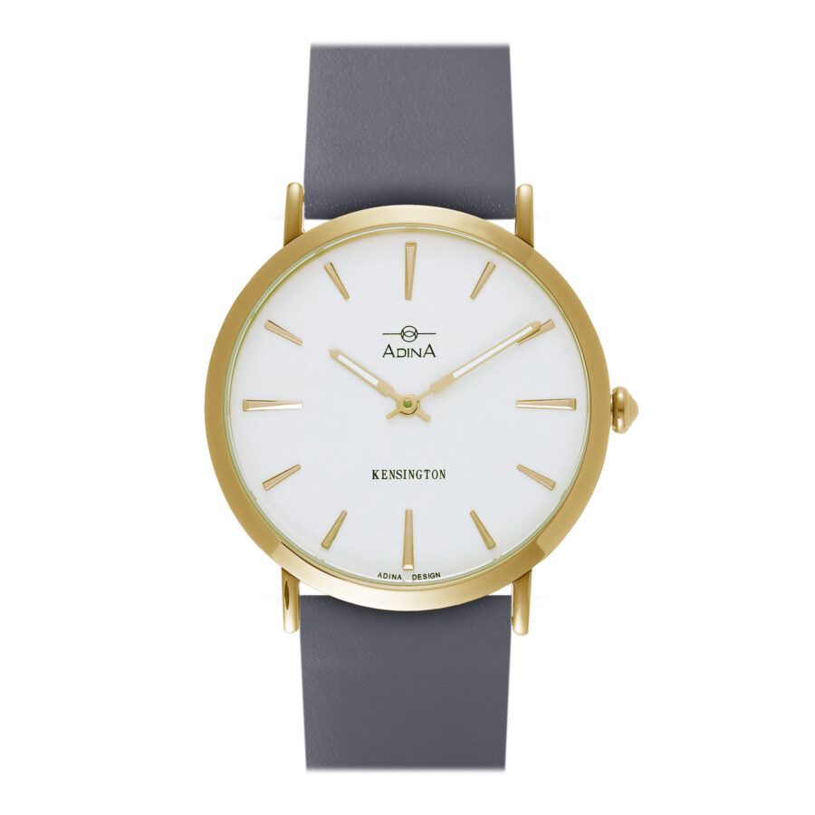 Adina Kensington dress watch CT104 G1XS (Grey Strap)