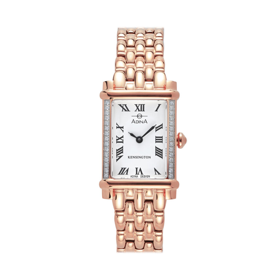 Adina Diamond Set Kensington 30m Ladies Tank style Dress Watch CT131 R1RB