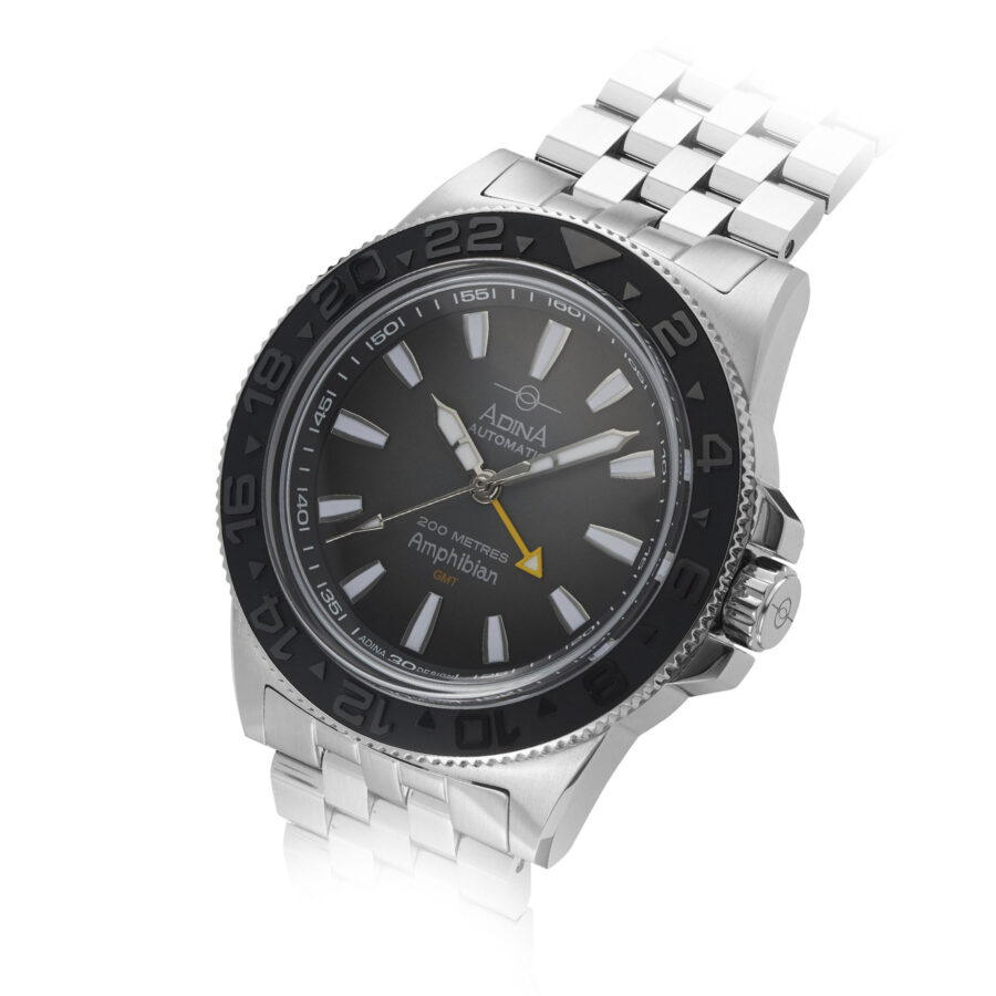 Adina Amphibian Automatic GMT Dive Watch CT137 S2XB