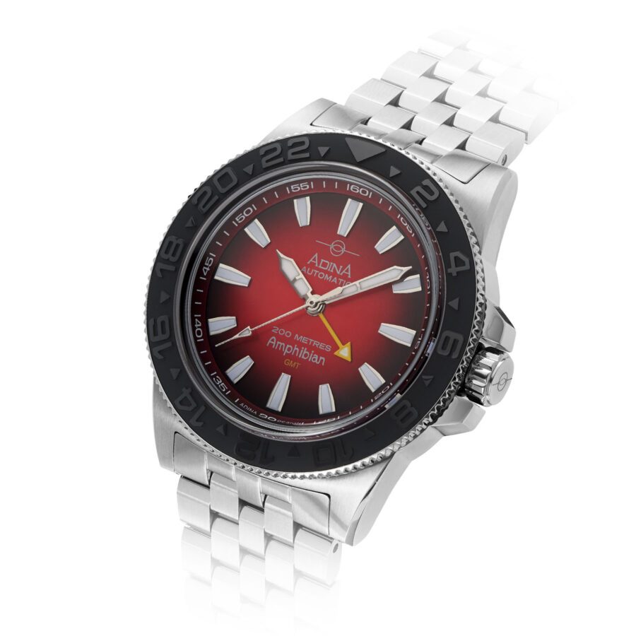 Adina Amphibian Automatic GMT Dive Watch CT137 S9XB