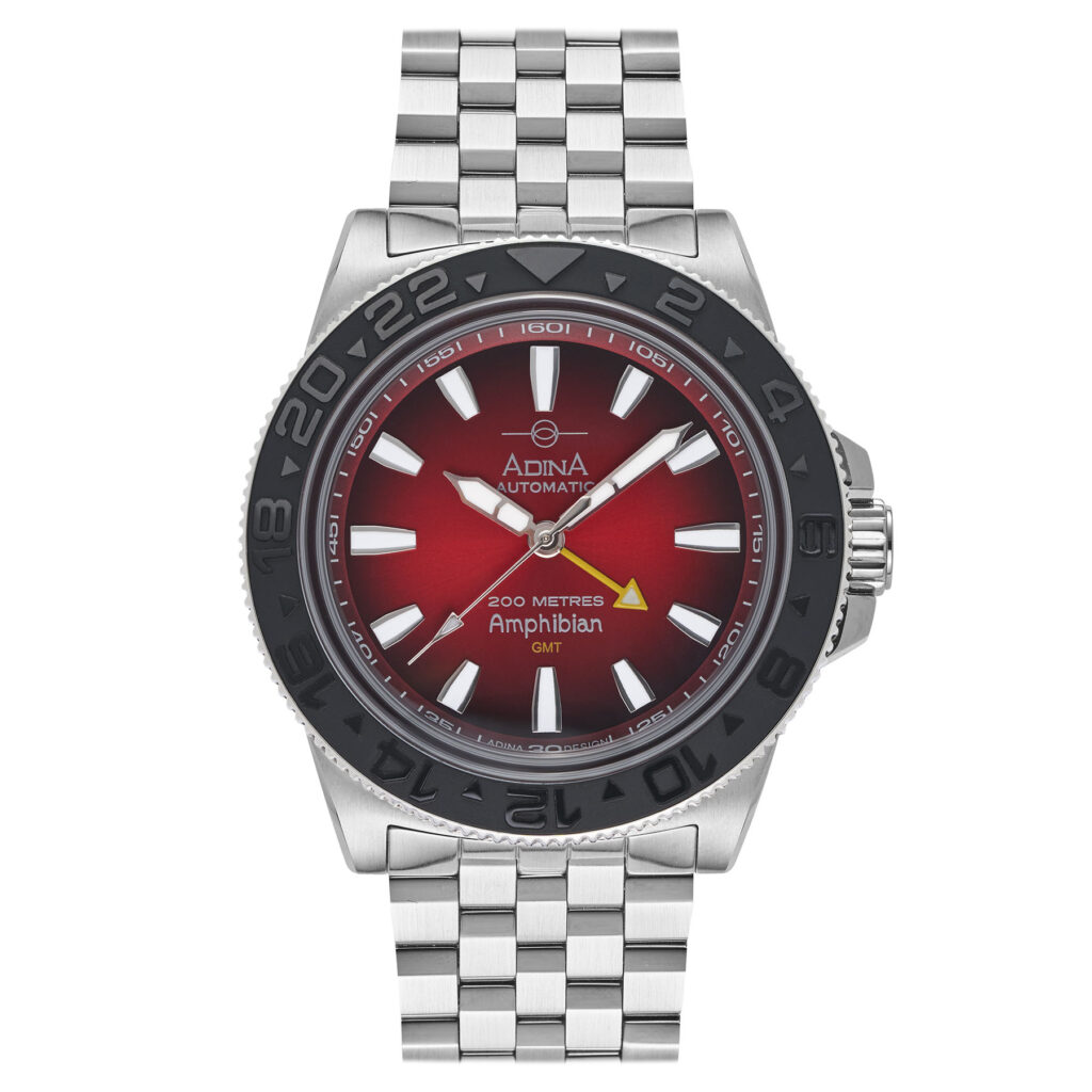 Adina Amphibian Automatic GMT Dive Watch CT137 S9XB