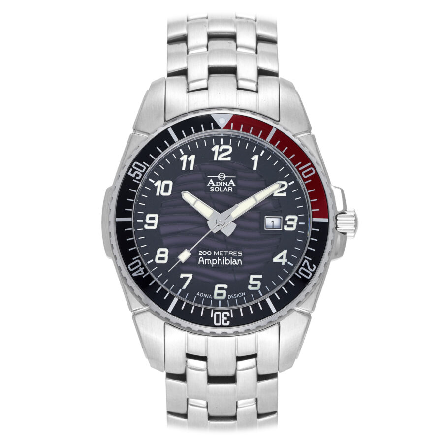Adina Amphibian Solar Dive Watch NK142-SP2FB