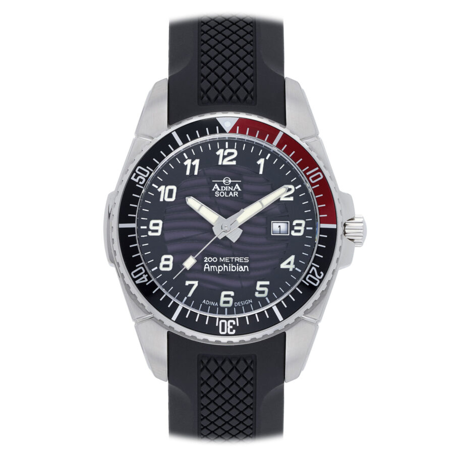 Adina Amphibian Solar Dive Watch NK142-SP2FS