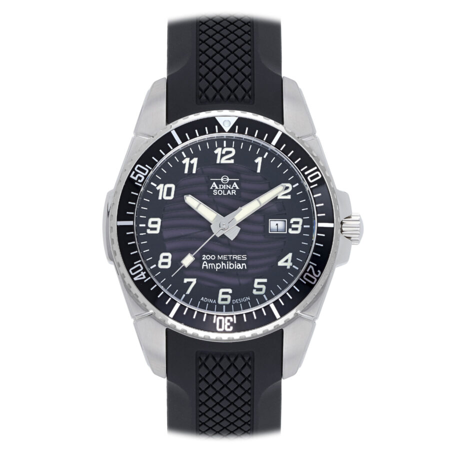Adina Amphibian Solar Dive Watch NK142-SS2FS
