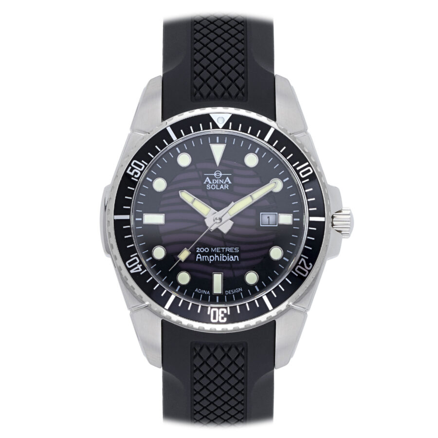 Adina Amphibian Solar Dive Watch NK142-SS2XS
