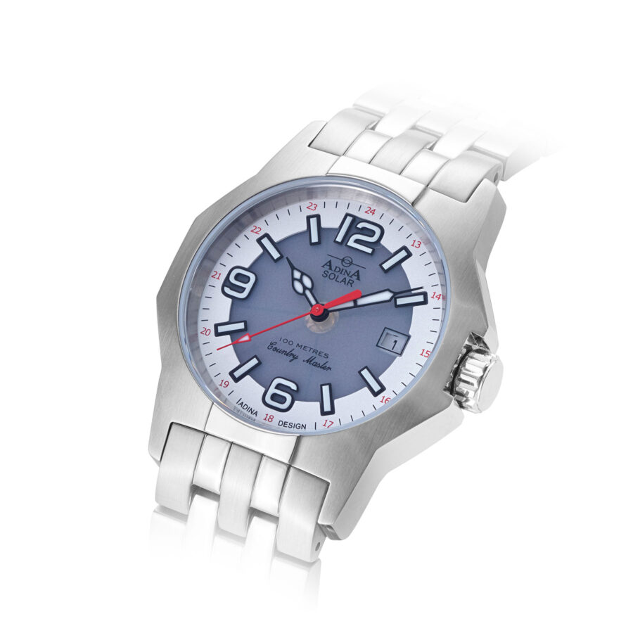 Adina Solar Country Master Work Watch NK151-SS1XB