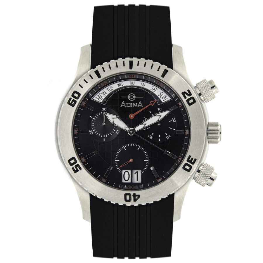 Adina Amphibian Chronograph Dive Watch NK156 S2XS Retrograde
