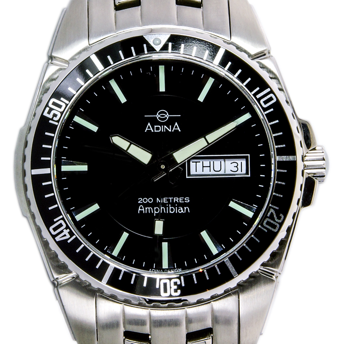 Adina Amphibian dive watch NK167 S2AXB